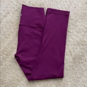Lululemon Wunder Under high rise crop, Marvel, 2